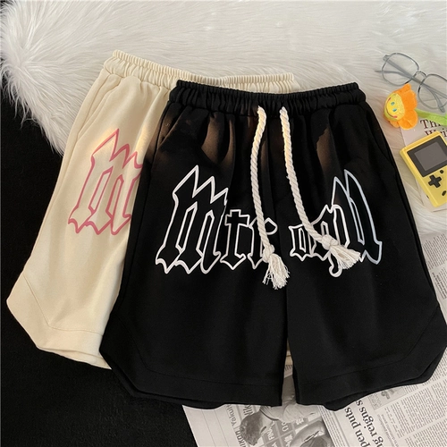 Спортивные летние шорты, баскетбольные тонкие трендовые пляжные штаны, свободный крой