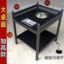 Picking up rhyme Mahjong machine-side cylinder tea rack Mahjong table for Mahjong Table Mahjong Table