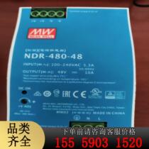 MEAN WELL switching power supply NDR-480-48 good function package new condition actual photo
