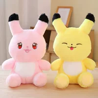 Светло -серая улыбка Pikachu