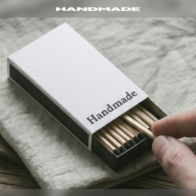 Four-Sided Buddha-Style Safety Matches, Original Vintage Nostalgic Matches, Retro Foreign Matches, Handmade Wedding Safety Incense Matches