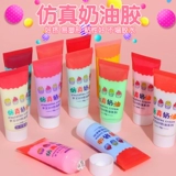 Реалистичный кремовый чехол для телефона, аксессуар для волос ручной работы, заколка для волос, набор материалов, комплект, «сделай сам»