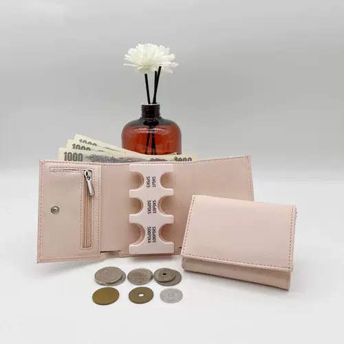 Японский бумажник с молнией, монеты на липучке, кошелек