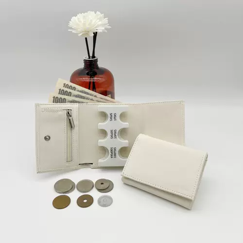 Японский бумажник с молнией, монеты на липучке, кошелек