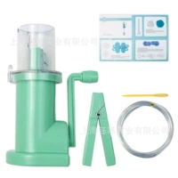 Светло -зеленый шейк вручную+5 метров полоса полоса+пластиковая игла с большими глазами 1