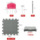 Вязание блокирующие коврики пена сплайсинга платы 1,9 см шерстяной плетной доски настройка бабушка бабушка