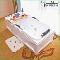 Vatican Acrylic Small Bathtub Luxurious Surf Massage Constant Temperature Heated Independent Bathtub European Style Home Bathtub