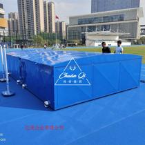 New product high jump sponge pad protective shed track and field equipment aluminum alloy high jump rack back type sponge baby storage manufacturer