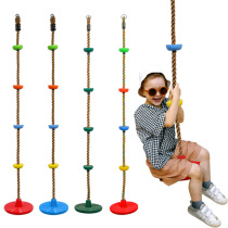 Childrens disc swing pe disc climbing rope childrens sling outdoor swing indoor disc tree climbing rope