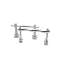 Stainless steel glass stair railing handrail column pendant guardrail bracket support connection fixed clamp bracket accessories