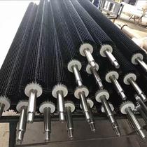 Sand screening machine brush 20 type 30 type 50 type 80 brush roller sand screening machine anti-clogging brush roller hollow brush roller