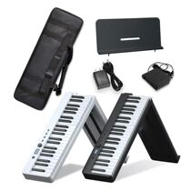 New Portable 88 Keys Foldable Digital Piano Multifunctional