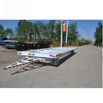 5-ton flatbed trailer on-site turnover transport vehicle mobile tool vehicle flatbed trailer forklift tractor-trailer