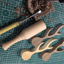 Yiyouyuan beech mallet hammer hammer wooden hammer wooden handle woodworking tool large and small woodworking hammer