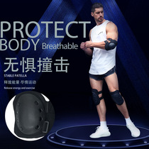 Factory direct sales anti-collision adult straps hard-shell knee pads and leg pads sports protective gear and sporting goods