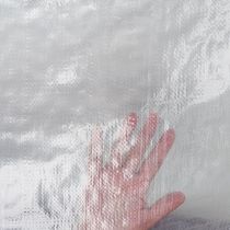Anti-aging woven transparent cloth white woven cloth greenhouse membrane cloth film translucent membrane breeding cloth white single cloth colored striped cloth