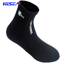 Snorkeling socks anti-slip anti-cold warm diving socks anti-coral beach swimming socks lightweight diving shoes 2MM thick
