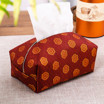 Brocade paper tissue bag cloth bag decorative bag cloth art home living room tea room car art storage bag tissue box