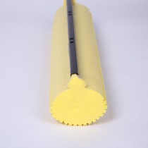 The manufacturer supplies 38 cm stainless steel telescopic rod roller to squeeze water for easy mopping water absorption and hand-washless collodion mop.