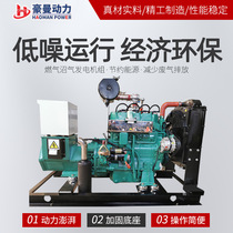 Gold medal LPG petroleum liquefied gas 20kw natural gas generator set 30kW biogas power generation for breeding farms