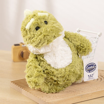 Creative Little Dinosaur Doll Raccoon Cat Cute Smiling Bear Doll Plush Toy Childrens Birthday Gift