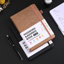 Spot password book English address book phone book popular notebook B6 ear page hot selling notebook batch