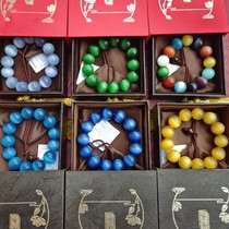 High-end cats eye stone bracelet white green cats eye stone single circle bracelet 8m 10m-18m 20m cats eye bracelet