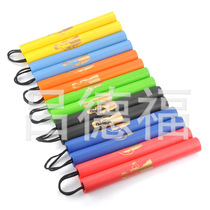 Bruce Lee Thickened Sponge Nunchuck Childrens Performance Nunchuck Novice Safety Rope Style Printed Bruce Lee