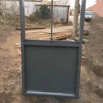 Chengde square gate valve industrial adjustment single and double hydraulic square electro-hydraulic gate valve