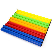 Childrens plastic relay baton childrens material signal baton diameter 2 5cm long 30cm multiple color options