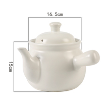High-end new decoction casserole old-fashioned earthenware pot special pot for traditional Chinese medicine ceramic medicine pot medicine pot household open fire stew