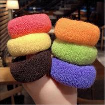 2 6 12 Pcs Women Girls Cute Knitting Solid Elastic Hair Band