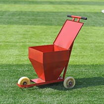 Zhenxuan construction site lime line drawing vehicle school playground football field construction ash spreader white ash road hand push line drawing vehicle