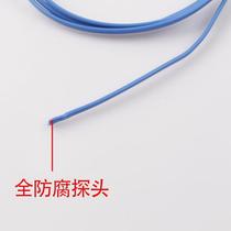 Edwin anti-corrosion thermocouple temperature sensor K-type Teflon package for 200-degree animal in vivo testing