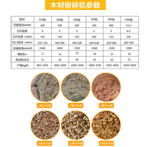 Mobile Diesel Wood Crusher Straw Leaves Edible Mushroom Wood Chips Sawdust Bamboo Garden Branch Crusher