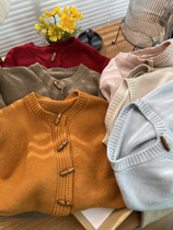 New high-quality high-end and super good-looking Japanese sweater jacket for women spring and autumn 2023 new autumn clothing soft waxy knitted