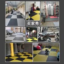 Gym rubber floor mat buffer floor indoor non-slip sound insulation and shock-absorbing mat shock-absorbing and wear-resistant floor rubber wear-resistant and non-slip