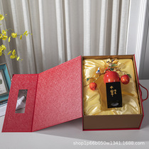 Ping An Fulai enamel ornaments large living room light luxury high-end TV wine cabinet shop opening home decoration