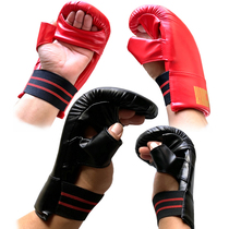Guangzhou Xiangpai Adult Summer Breathable Sandbag Gloves Fingerless Thin Training Sanda Sandbag Gloves