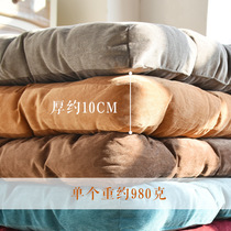 Corduroy tatami cushion futon plush thickened floor bay window balcony yoga butt-beautifying cushion