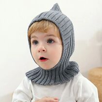 Autumn Winter New Newborn Baby Knitting Warm Scarf Cap Boy G