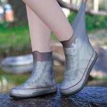 Rain Boots Waterproof Shoe Cover Silicone Unisex Shoes Prote