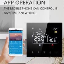 Tuya Smart Central Air Conditioning Floor Heating Two-in-One Air Conditioning Panel Mobile Phone Remote Control Voice Control Weekly Programming