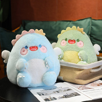 Cute Macaron Animal Plush Doll Cartoon Little Dinosaur Doll Childrens Pillow Birthday Gift Doll