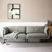 Italian light luxury technology fabric sofa simple modern Nordic living room combination small apartment three-seat fabric sofa