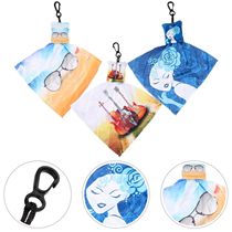 Glasses Cleaning Cloth Keychain Portable Microfiber Screen L