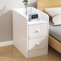 Bedside table simple storage rack home bedroom bedside cabinet narrow gap ultra-narrow small storage cabinet