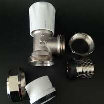 Small backpack radiator temperature control valve radiator radiator ppr temperature control valve aluminum plastic pipe temperature control angle valve straight valve*