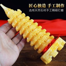 Topaz Wenchang Tower nine-story home office blessing gift study office desktop decoration ornaments