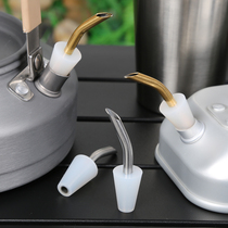 Kettle extension spout kettle spout food grade drip filter spout camping hand brewed coffee kettle accessories